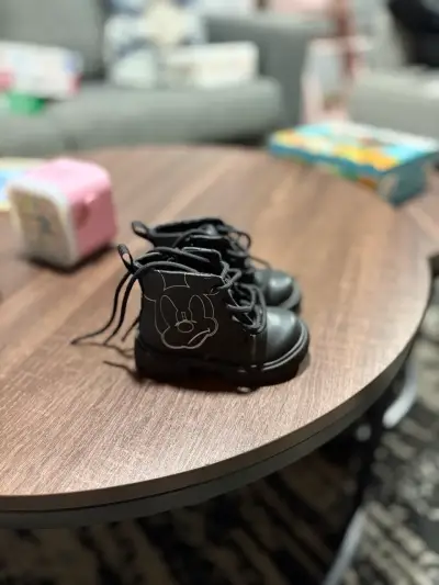 Botines infantiles negros - miniatura 1