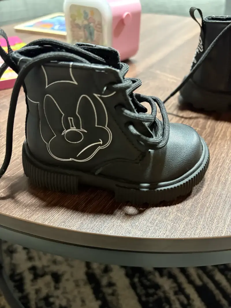 Botines infantiles negros - 2