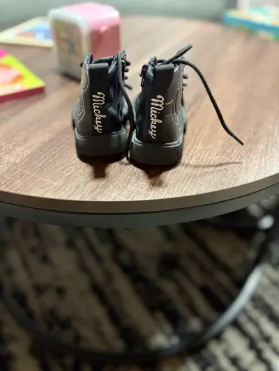 Botines infantiles negros - miniatura 4