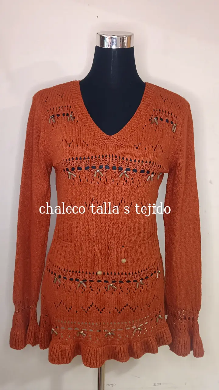 Sweater amarillo talla M - 2