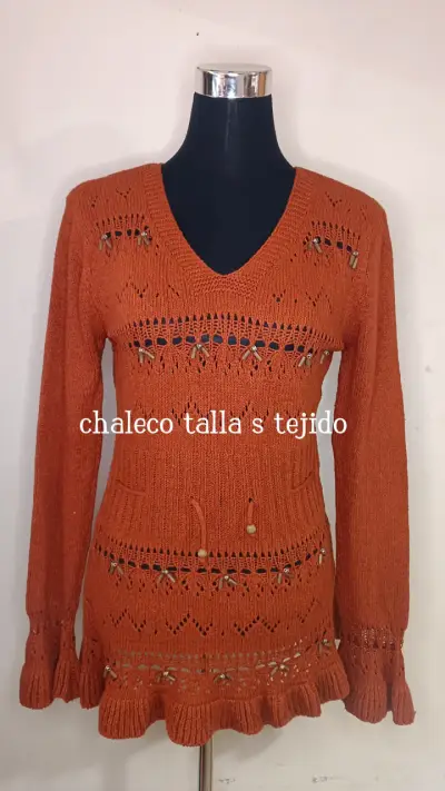Sweater amarillo talla M - miniatura 2