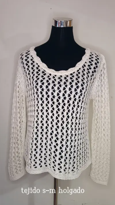 Sweater amarillo talla M - miniatura 3