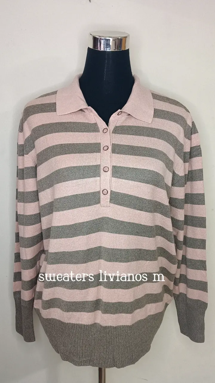 Suéter gris tejido Blue Motion - 4