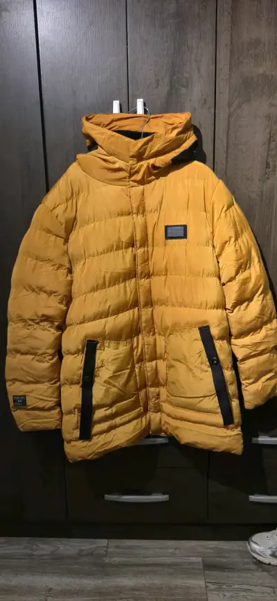 Parka Zoo York amarilla talla L - miniatura 1