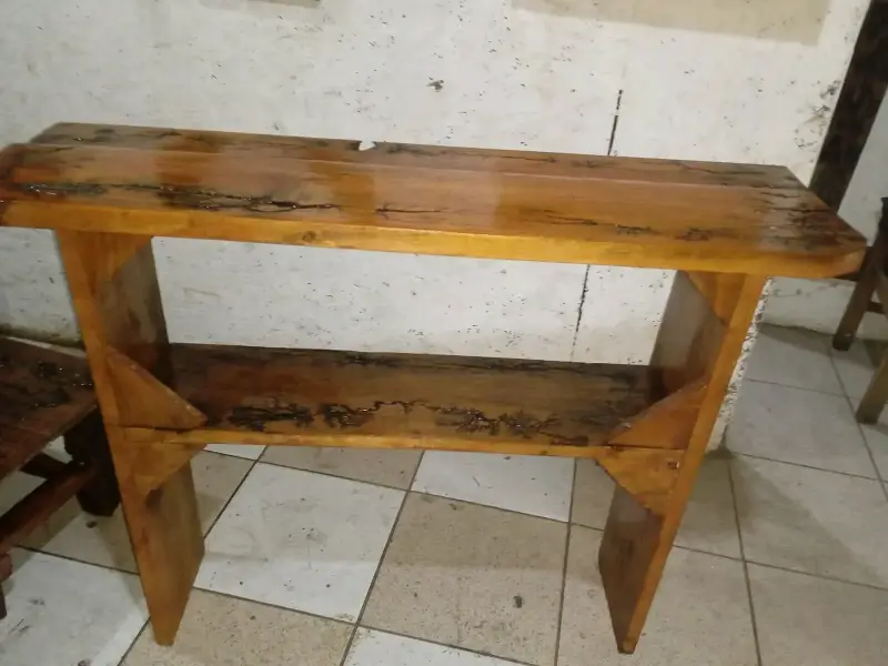 Estantería de madera rústica - 3