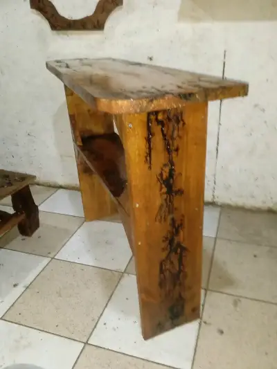 Estantería de madera rústica - miniatura 4