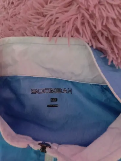 Chaqueta deportiva azul unisex - miniatura 2
