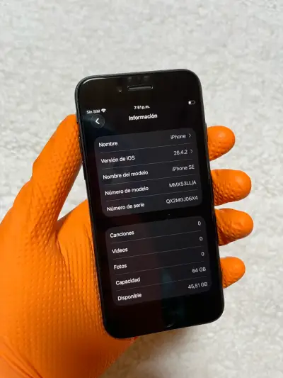 iPhone SE 64GB Negro - miniatura 1