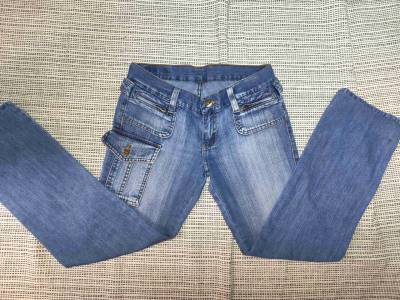 Jeans Vintage/Y2K Leke Infinite corte recto 38 - miniatura 1