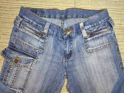 Jeans Vintage/Y2K Leke Infinite corte recto 38 - miniatura 3
