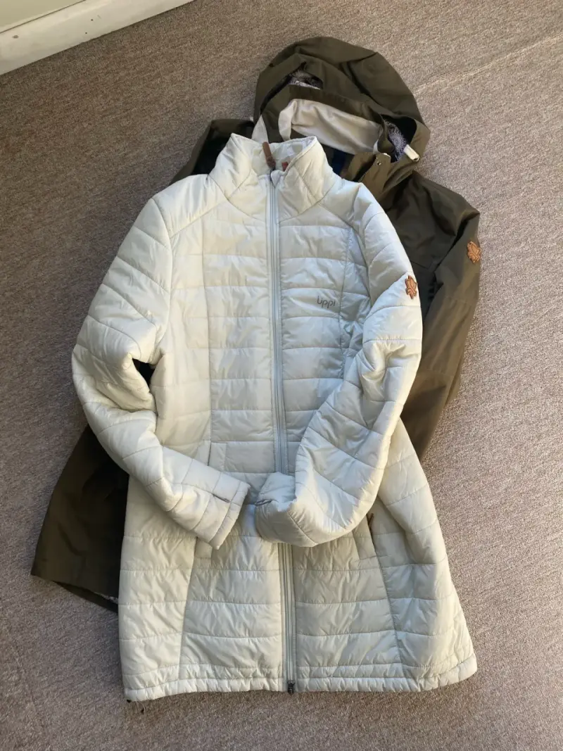 Parka verde Upp! impermeable - 2