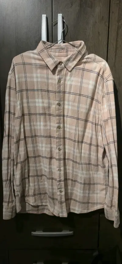 Camisa Bearcliff cuadrillé rosa talla XXL - miniatura 1