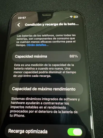 iPhone 12 negro 128gb en buen estado - miniatura 4