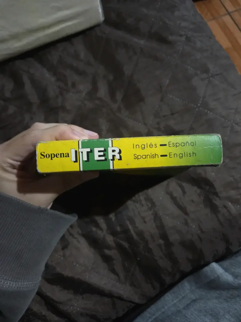 Diccionario Sopena Iter Español-Inglés - 3
