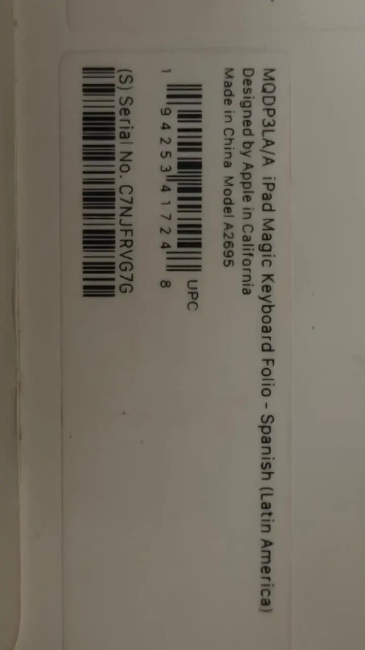 Funda teclado para tablet nueva Apple Original - 3