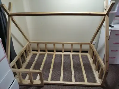 Estructura de cama infantil madera - miniatura 1
