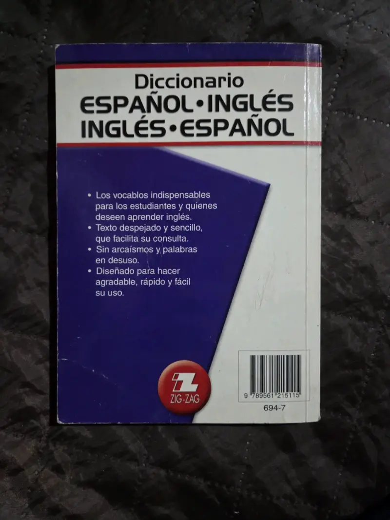 Diccionario Español-Inglés Zig-Zag - 2