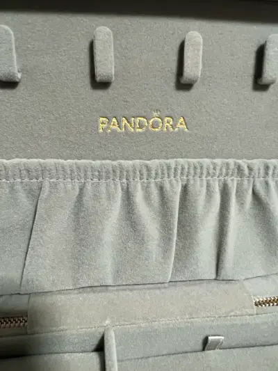 Joyero Pandora rosado con cierre dorado - miniatura 5