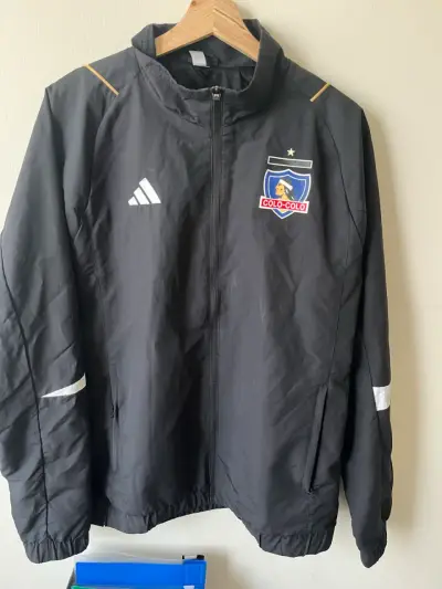 Chaqueta Adidas Colo-Colo negra L - miniatura 1