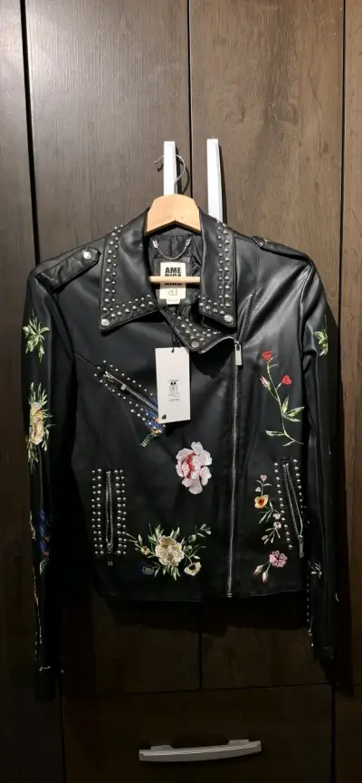 Chaqueta de cuero Americanino talla M - miniatura 1