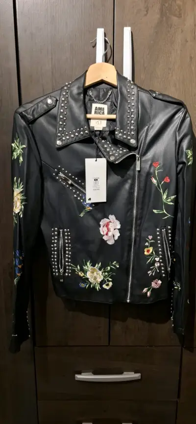 Chaqueta de cuero Americanino talla M - miniatura 2