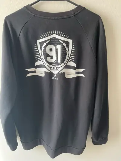 Polerón L Colo Colo x Adidas con diseño 1991 - miniatura 1