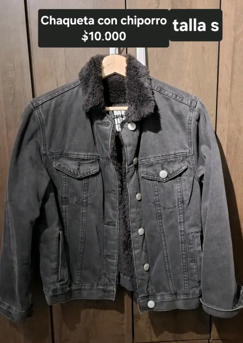 Chaqueta mezclilla Americanino con chiporro - 2