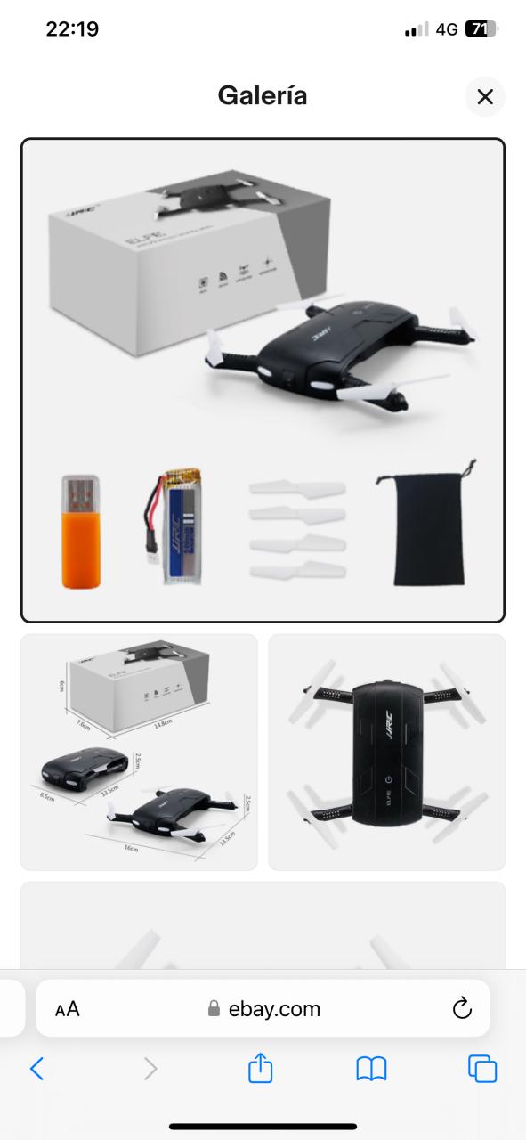 Dron JJRC H37 Elfie Mini Selfie Drone JJRC H37 - 2