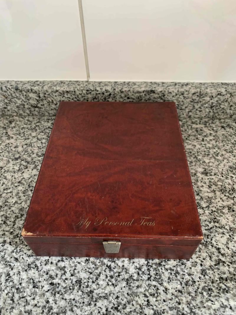 Caja de té de madera Dilmah - 1