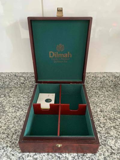 Caja de té de madera Dilmah - miniatura 2
