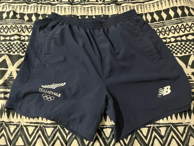 Short deportivo Team Chile azul L