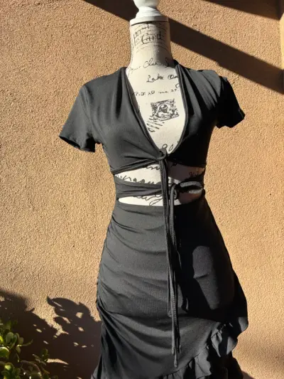 Vestido negro SHEIN - miniatura 2