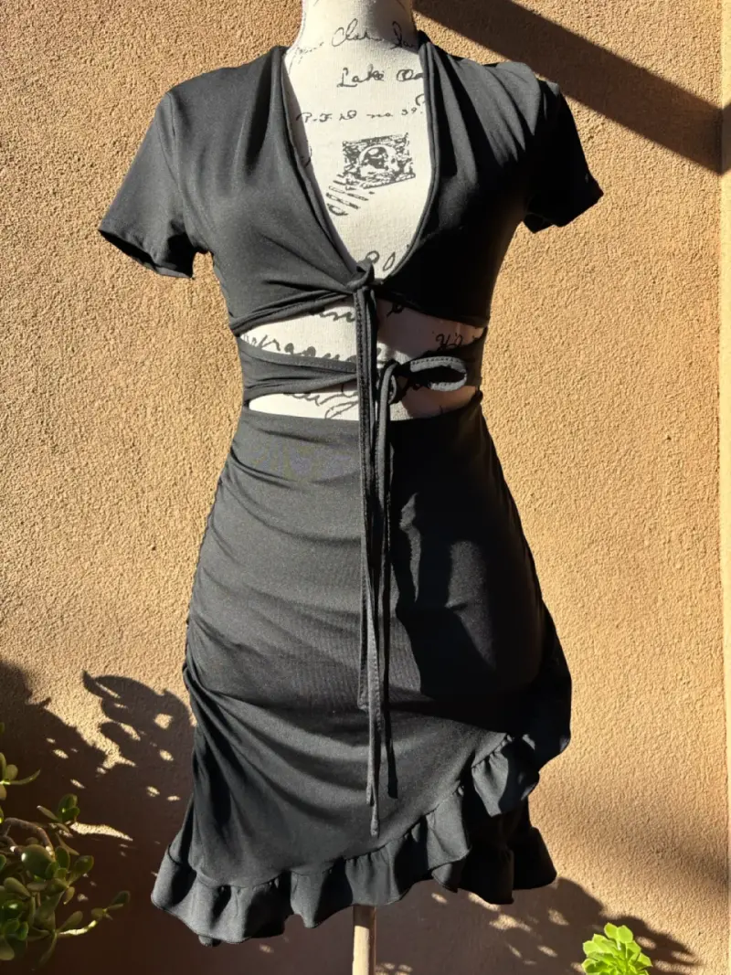Vestido negro SHEIN - 5
