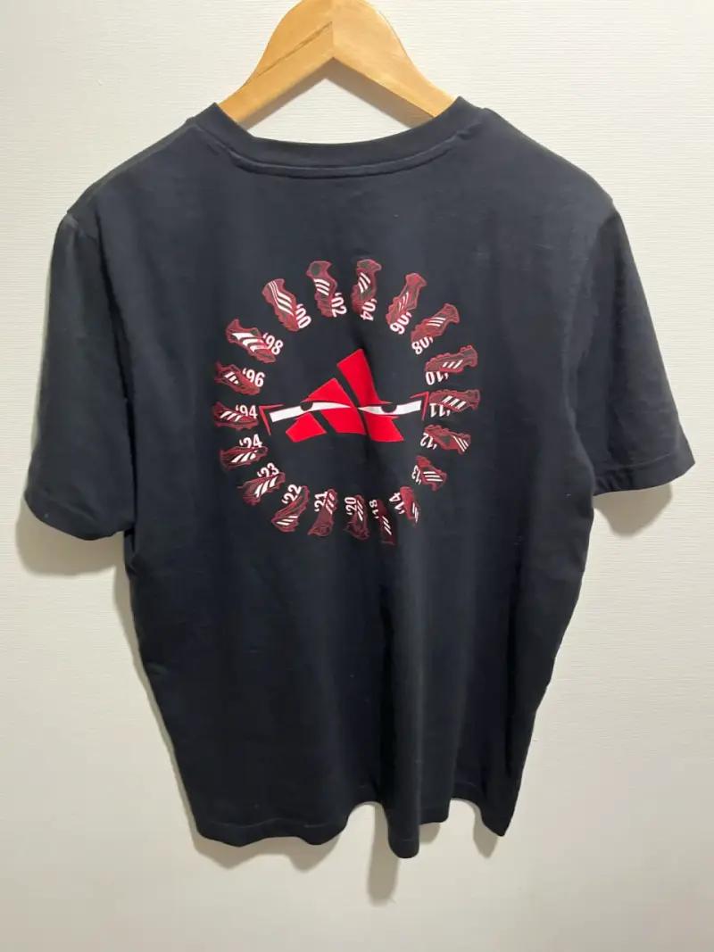 Polera negra L adidas predator - 2