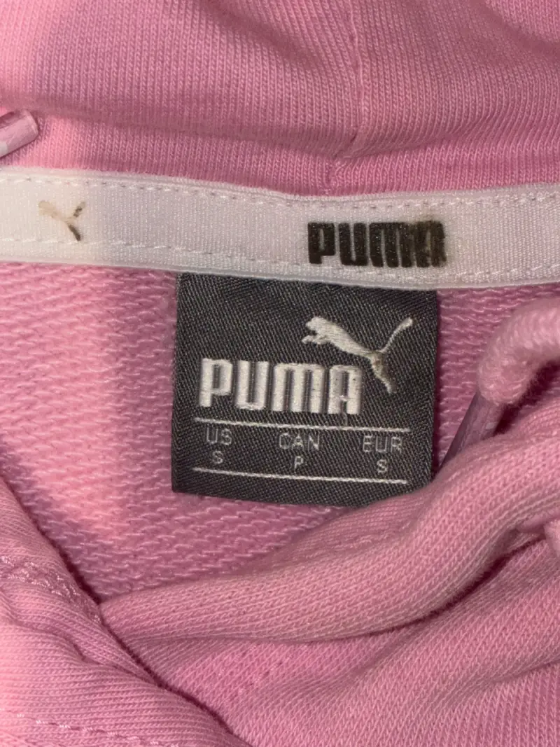 Polerón rosado Puma con capucha - 2
