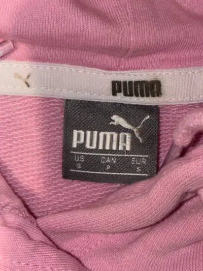 Polerón rosado Puma con capucha - miniatura 2