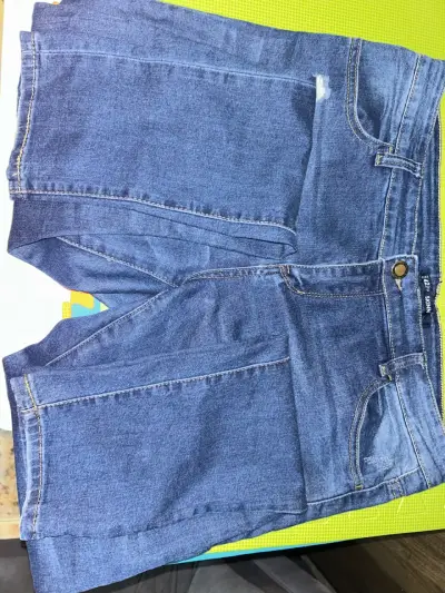 Shorts de mezclilla azul - miniatura 1