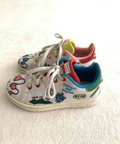 Zapatillas infantil  Adidas Stan Smith / Aaron Kai - miniatura 3