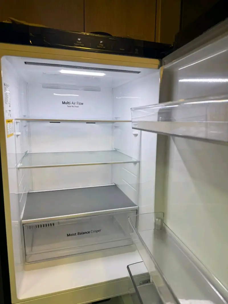 Refrigerador LG 306L negro - 3