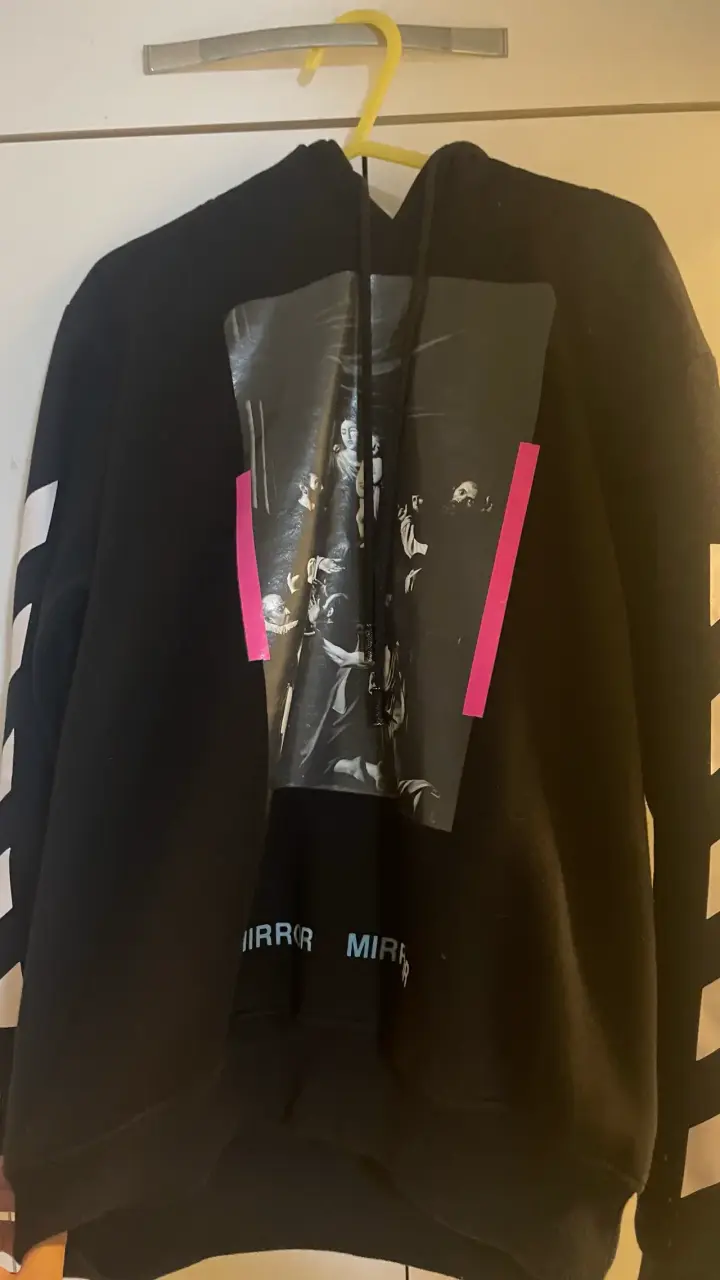 Polerón negro off-white original, esta 10/10 - 5