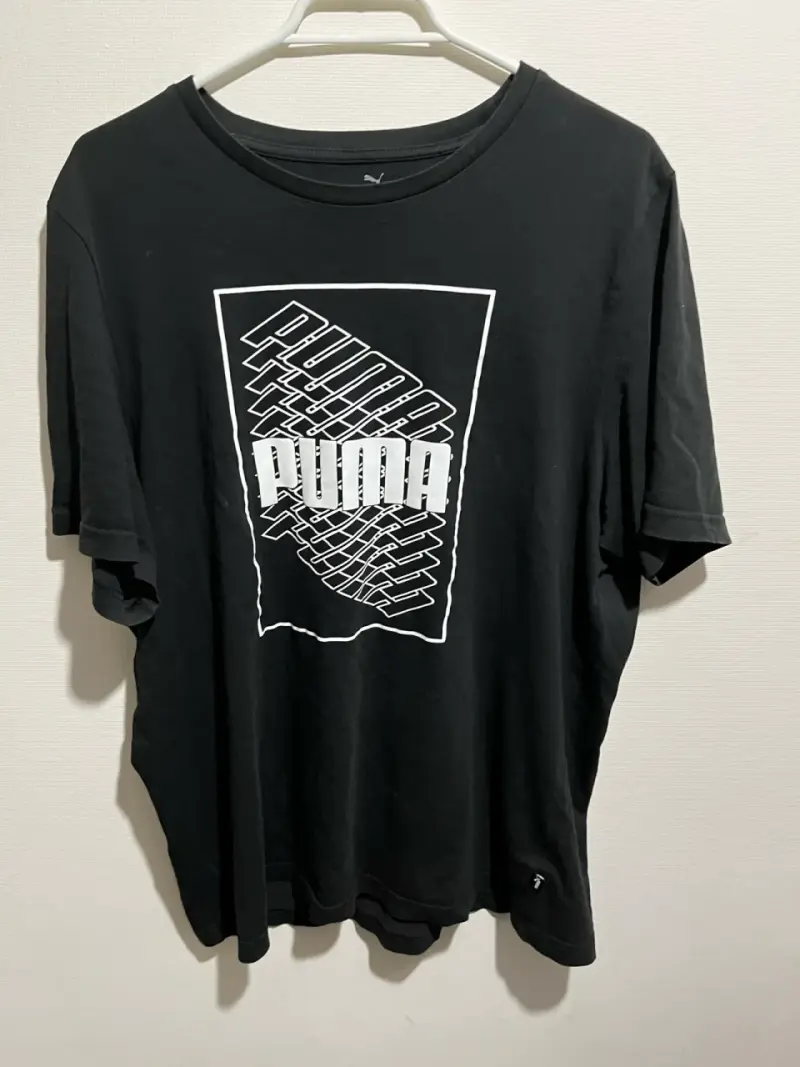 Polera negra Puma XL