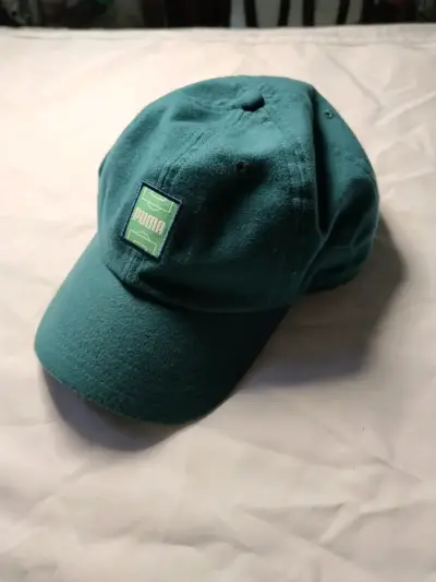 Gorra verde Puma casual - miniatura 2