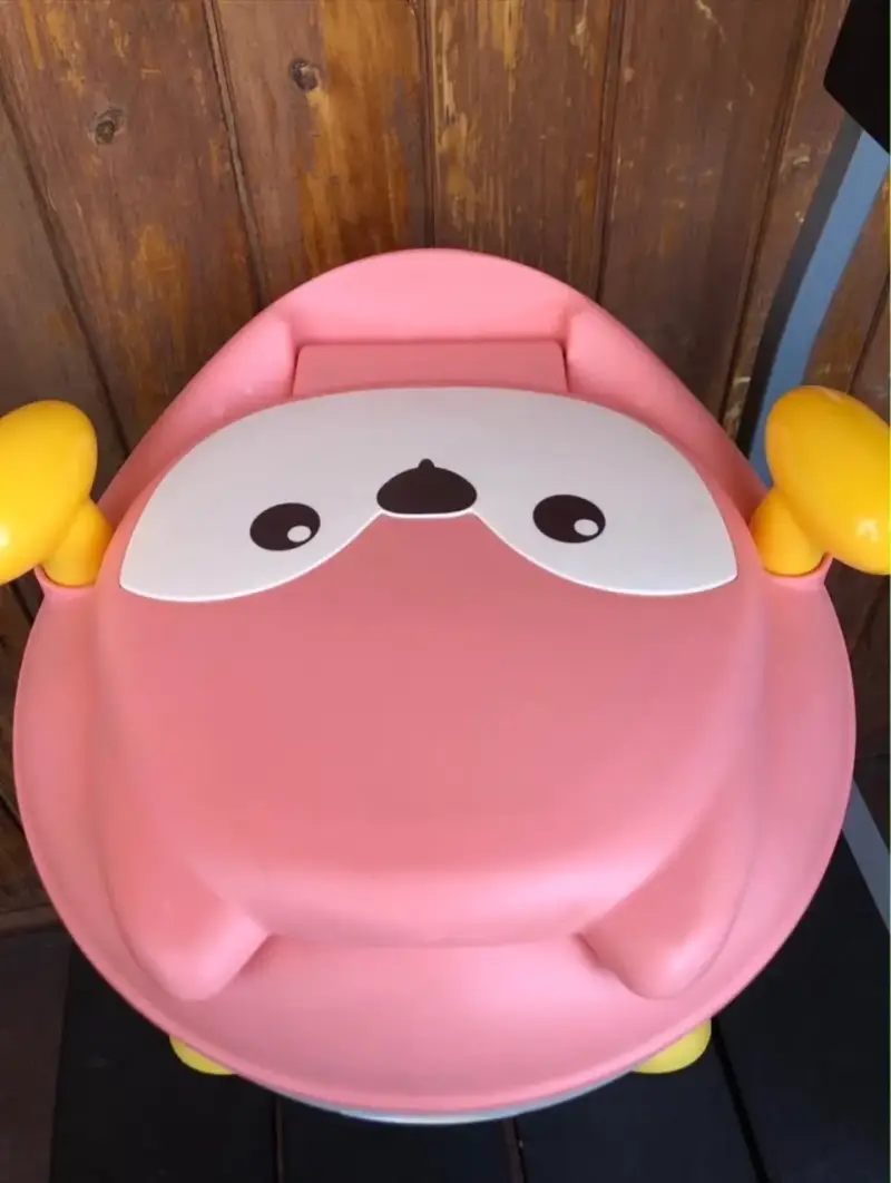 Orinal infantil zorro rosado - 2