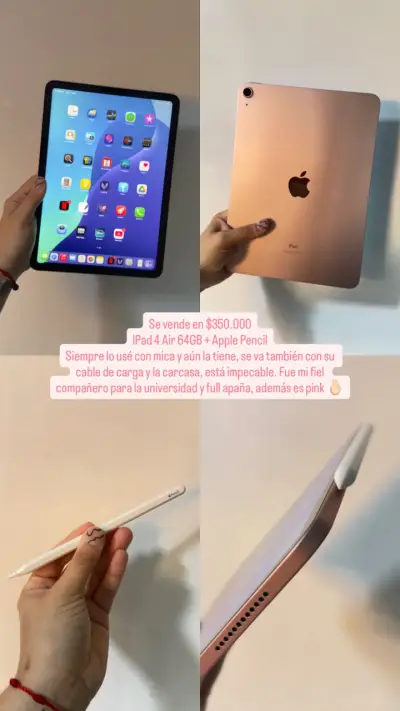 iPad Air 4 - 64 GB con Apple Pencil - miniatura 1