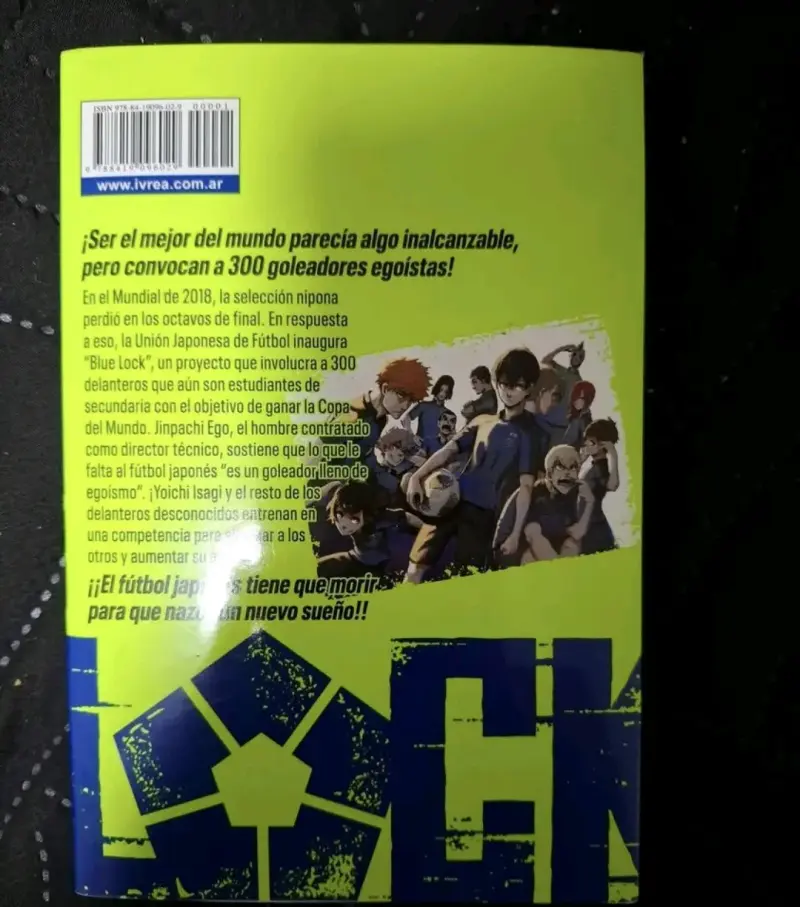 Manga Blue Lock IVREA original - 3