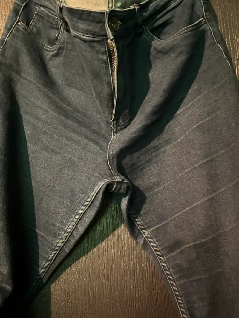 Jeans azul oscuro para hombre - 2