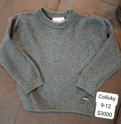 Suéter gris Colloky 9-12 meses - miniatura 1