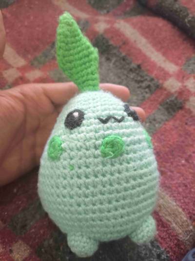 Muñeco tejido amigurumi - miniatura 1