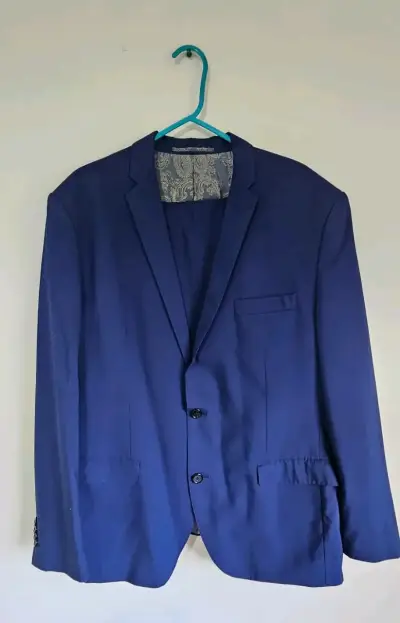 Traje azul con pantalón - miniatura 6