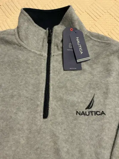 Polerón Polar  gris Nautica con etiqueta - miniatura 2